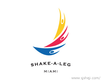 Shake-A-Leg迈阿密残疾人青年帆船标志