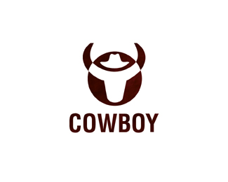 cowboy标志设计