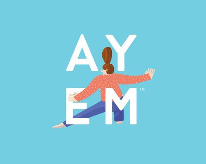 蛋白质早餐品牌AYEM LOGO设计