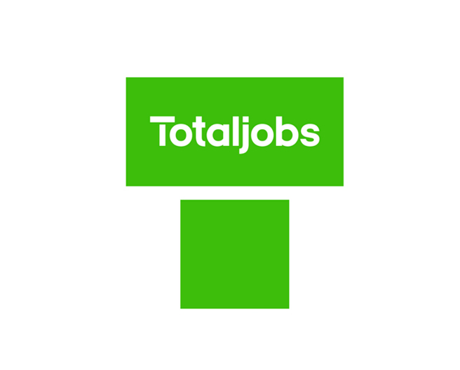 领先的招聘平台Totaljobs LOGO设计