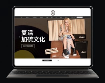 ASH潮流服饰网站设计